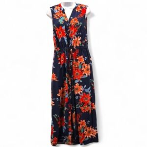 Talbots Floral Maxi Dress 6